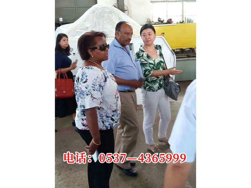 原聯(lián)合國副秘書長蓋圖先生攜夫人來廠考察